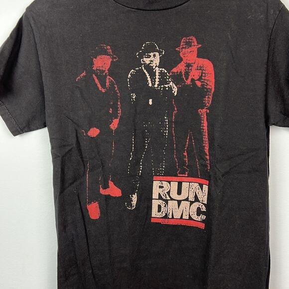 Run DMC small men’s crewneck graphic tee - Picture 2 of 6